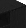 TV staliukas Televizoriaus spintelė 100 x 30 x 26,5 cm Juodas ąžuolas