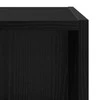 TV staliukas TV spintelių komplektas Juodas ąžuolas 37 x 37 x 72 cm