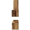 TV staliukas Sieninis televizoriaus stovas 4 pcs Senovinis medis