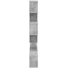 Sieninis televizoriaus stovas Betono pilka 180 x 15 x 94 cm