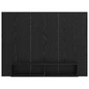 TV staliukas TV spintelių komplektas Juodas ąžuolas 120 x 23,5 x 90 cm