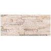 Sienų plokštės 10 pcs Balta ir raudona 100 x 25 cm EPS putos