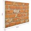Sienų plokštės 10 pcs Mūras 100 x 50 cm EPS putos
