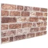 Sienų plokštės 10 pcs Ruda 100 x 50 cm EPS putos