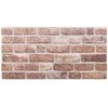 Sienų plokštės 10 pcs Ruda 100 x 50 cm EPS putos