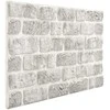 Sienų plokštės 10 pcs Šviesiai pilka 100 x 50 cm EPS putos