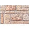 Sienų plokštės 10 pcs Šviesiai ruda ir balta 100 x 50 cm