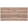 Sienų plokštės 5 pcs Šviesiai rudas 100 x 50 cm EPS putos