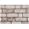 Sienų plokštės 10 pcs Šviesiai rudas 100 x 50 cm EPS putos