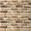 Sienų plokštės 10 pcs Tamsus Smėlis 100 x 50 cm EPS putos