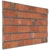 Sienų plokštės 10 pcs Terakotos 100 x 50 cm EPS putos