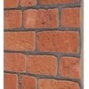 Sienų plokštės 10 pcs Terakotos 100 x 50 cm EPS putos