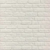 Sienų plokštės 10 vnt. 100 x 50 cm Balta EPS putos
