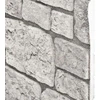 Sienų plokštės 10 vnt. 100 x 50 cm Pilka EPS putos