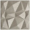 Sienų plokštės 12 pcs Diamond Beton 50 x 50 cm XPS Putplastis