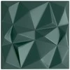 Sienų plokštės 12 pcs Diamond Žalias 50 x 50 cm XPS Putplastis