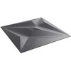 Sienų plokštės 12 pcs Star Pilkas 50 x 50 cm XPS Putplastis