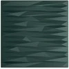 Sienų plokštės 12 pcs Stone Žalias 50 x 50 cm XPS Putplastis