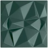 Sienų plokštės 12 vnt. 50 x 50 cm Diamond Žalias XPS Putplastis