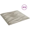 Sienų plokštės 12 vnt. 50 x 50 cm Stone Beton XPS Putplastis