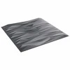 Sienų plokštės 24 pcs Akmens pilka 50 x 50 cm XPS Putplastis