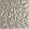 Sienų plokštės 24 pcs Amethyst Beton 50 x 50 cm XPS Putplastis