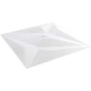 Sienų plokštės 24 pcs Baltas Star 50 x 50 cm XPS Putplastis