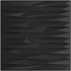 Sienų plokštės 24 pcs Juodas Akmuo 50 x 50 cm XPS Putplastis