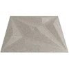 Sienų plokštės 24 pcs Star Beton 50 x 50 cm XPS Putplastis