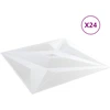 Sienų plokštės 24 vnt. 50 x 50 cm Baltas Star XPS Putplastis