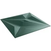 Sienų plokštės 24 vnt. 50 x 50 cm Star Žalias XPS Putplastis
