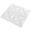 Sienų plokštės 48 vnt. 50 x 50 cm Origami Baltas XPS Putplastis