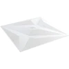 Sienų plokštės Žvaigždė 12 pcs Baltos žvaigždės 50 x 50 cm