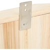 314820 Bat House Solid Firwood 30x20x38 cm
