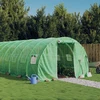 Šiltnamis su plieno rėmu, žalios spalvos, 12x3x2m, 36m²