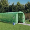 Šiltnamis su plieno rėmu, žalios spalvos, 20x2x2m, 40m²