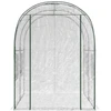 Šiltnamis su rėmu 160 x 200 x 192,5 cm PVC Skaidrus