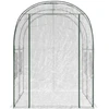 Šiltnamis su rėmu 160 x 200 x 192,5 cm PVC Skaidrus