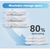 Saugojimo maišeliai 5 pcs Skaidrūs ir mėlyni 70 x 50 cm