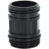 Siurbimo žarna su PVC jungtimis, juodos spalvos, 1", 10m, PVC