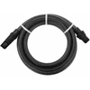 Siurbimo žarna su PVC jungtimis, juodos spalvos, 1", 4m, PVC