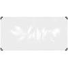 Skaidrus brezentas su ąselėmis 1x2 m PVC