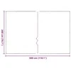 Skaidrus brezentas su ąselėmis 2x3 m PVC