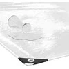 Skaidrus brezentas su ąselėmis 4x5 m PVC