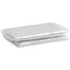 Skaidrus brezentas su kilpelėmis, 2x2 m, PVC