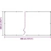 Skaidrus brezentas su kilpomis 2x4 m PVC