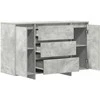 Kabalas Betono pilka 120 x 41 x 75 cm Apdirbta mediena
