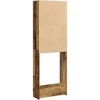 Skalbimo mašinos spintelė Old Wood 64x24x190 cm