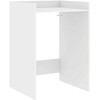 Skalbimo mašinos spintelė su saugykla Balta 67,5 x 62 x 97 cm