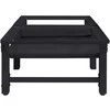 Skalbyklės pjedestalas 2 pcs Juodas 124,5 x 61,5 x 32,5 cm